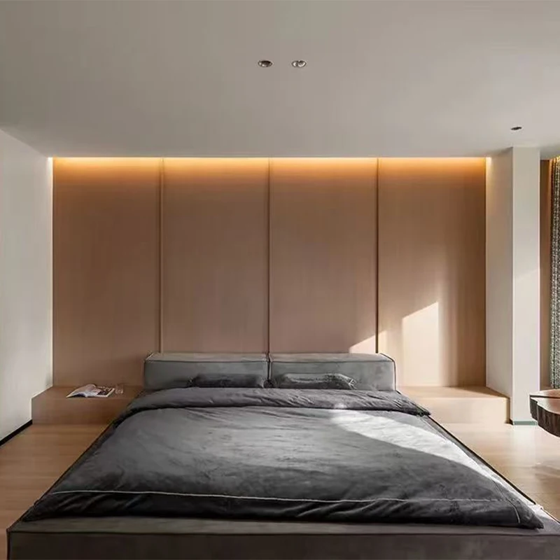 Modern Genuine Leather Bed Factory Direct Intelligent European Bedroom Furniture Soft and Adjustable with Upholstery Design