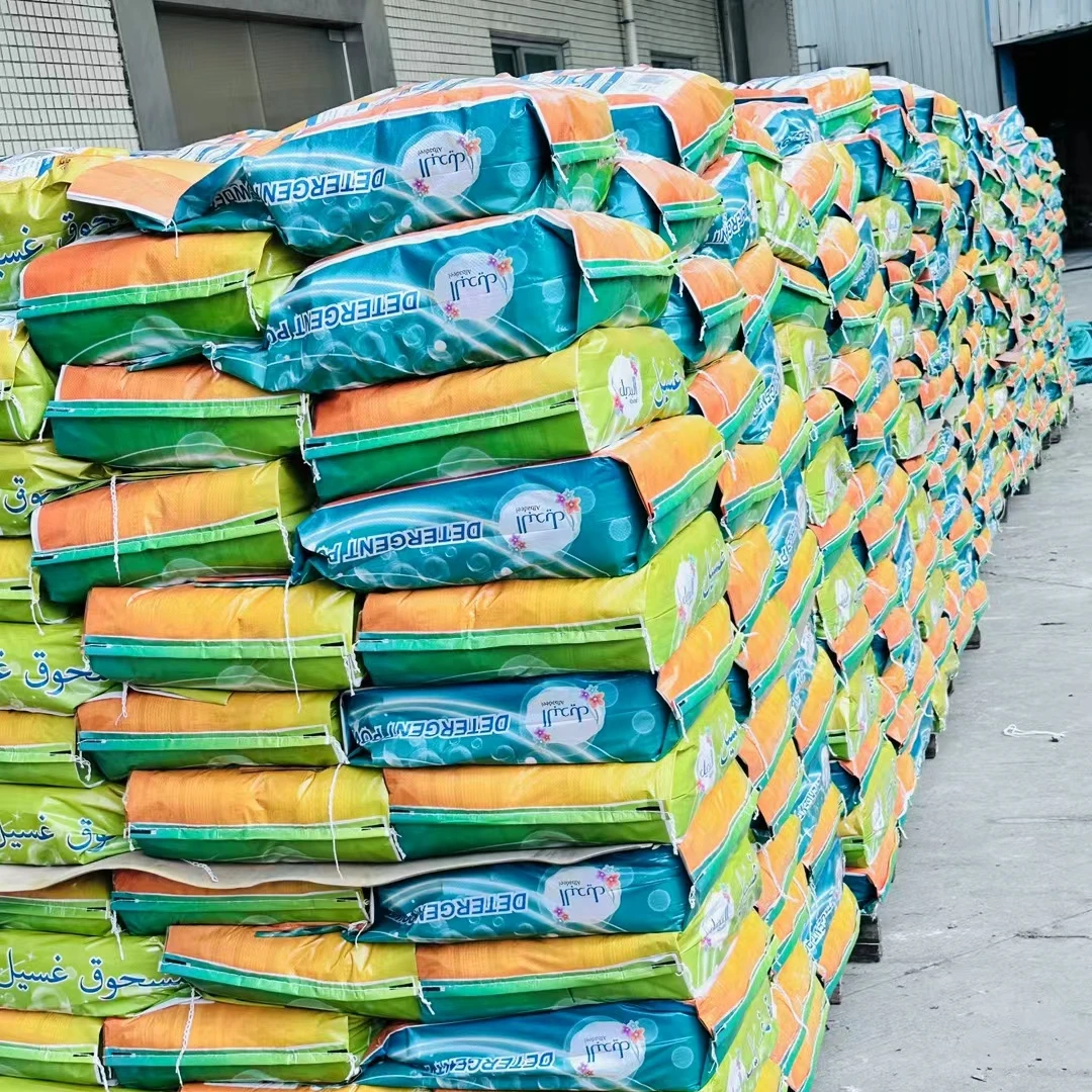 Private label 100g powder detergent with lavender detergent powder customize plant manufactural