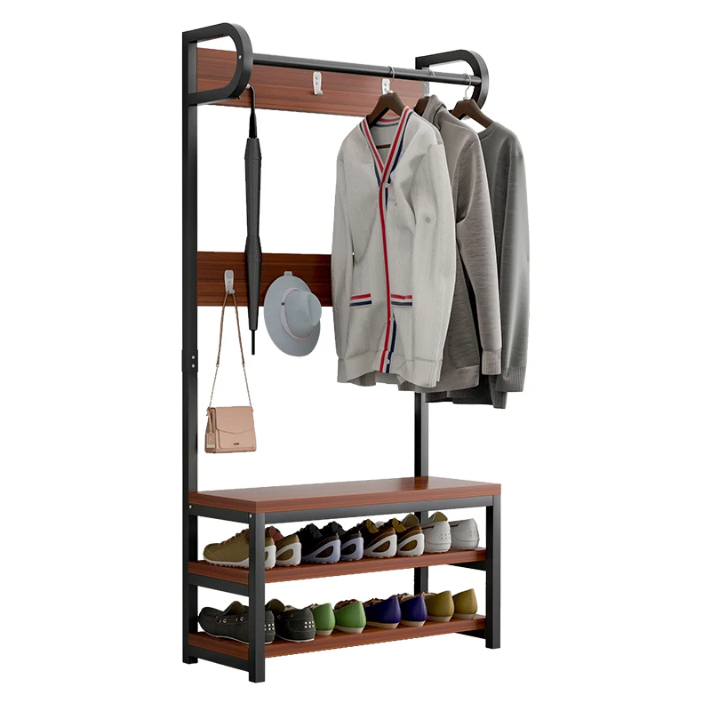 Вешалка для одежды в современном дизайне, складная вешалка для одежды из бука, стильная деревянная стойка для пистолета, вешалка для мебели гостиной