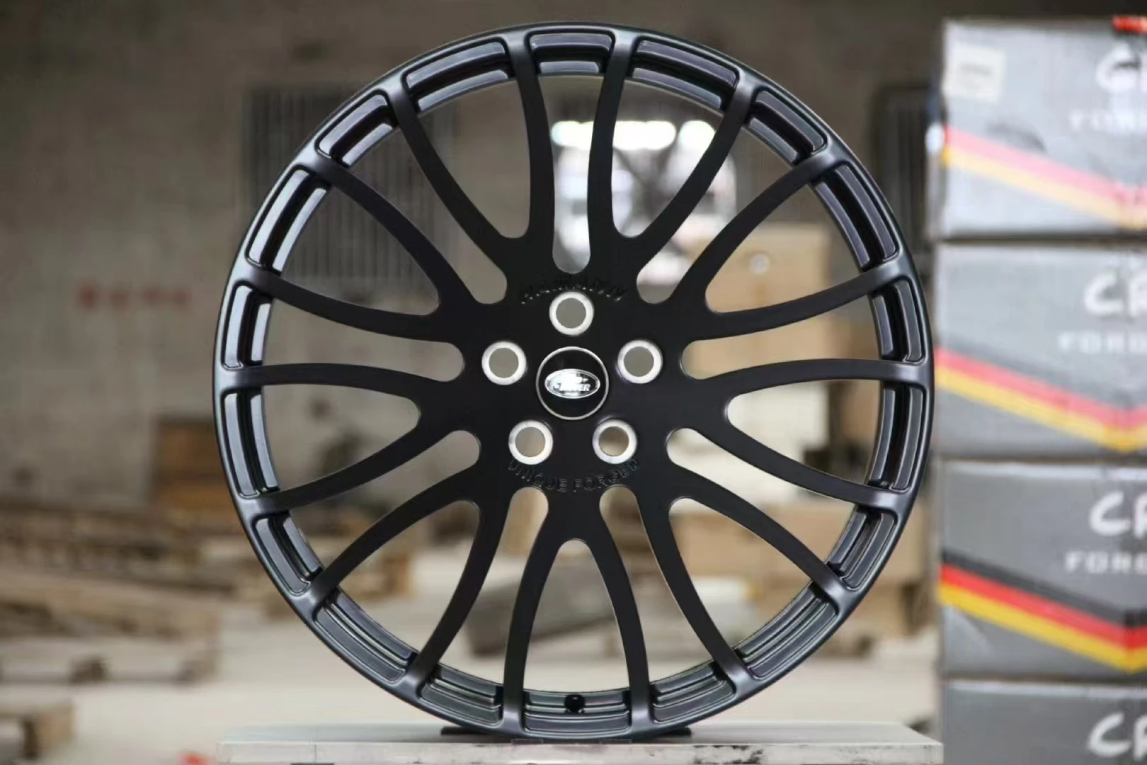 Custom Deep Concave Design 5x112/114.3/120 19 - 22Inch 1/2 piece Rims Racing Car Forged Wheels for Luxury car