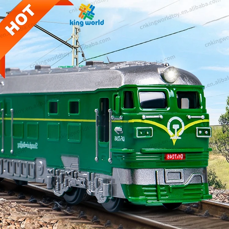 New design Locomotive Model train set Toys with Sound and Light electronic train toys for kids
