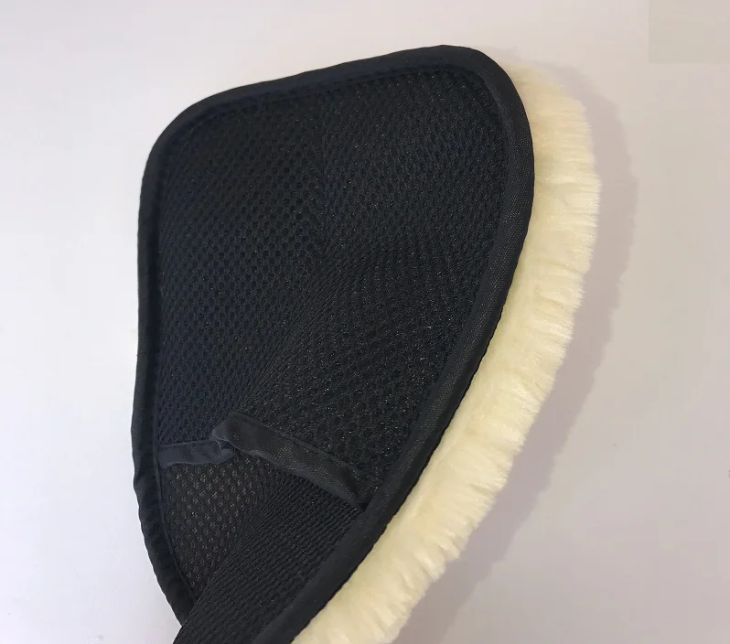 wholesale sheepskin wash pad/Car care products wash mitts