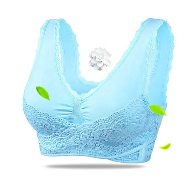 
1925 Ladies Seamless Wireless Push Up Running Yoga Plus Size Gathered Cross Front Side Buckle Lace Sports Bra 