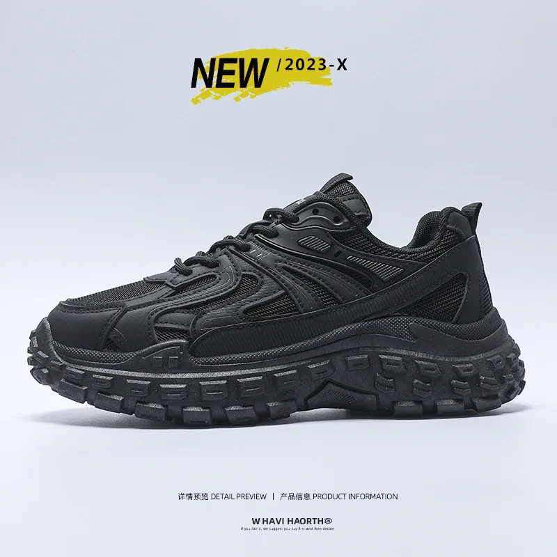 Anti slip tire outsole Breathable man campus shoes durable wear-resisting walking shoes for men