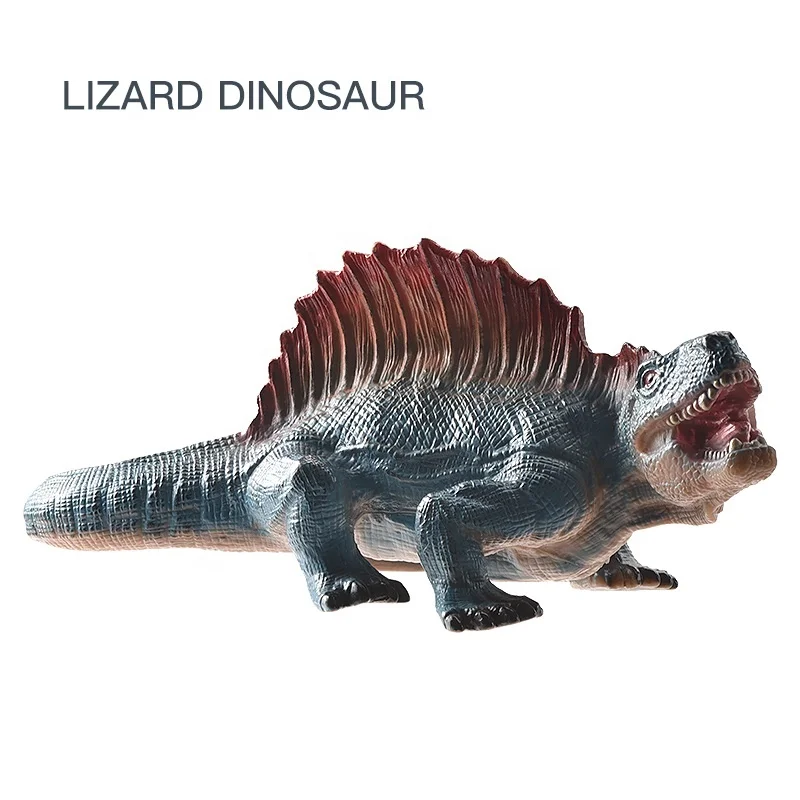 ITTL Good quality soft rubber dinosaur toy realistic tyrannosaurus rex pterosaur triceratops dinosaur toy with sound