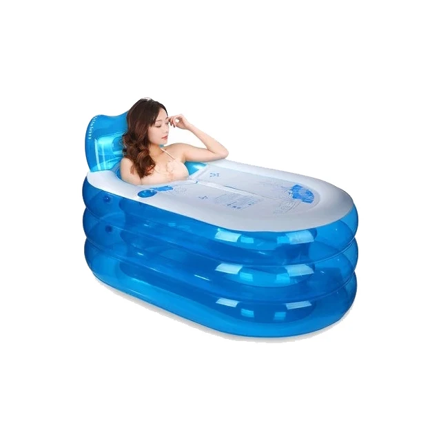 Portable PVC Adult inflatable Bath tub Indoor Outdoor with Stocks Fast Shipping
