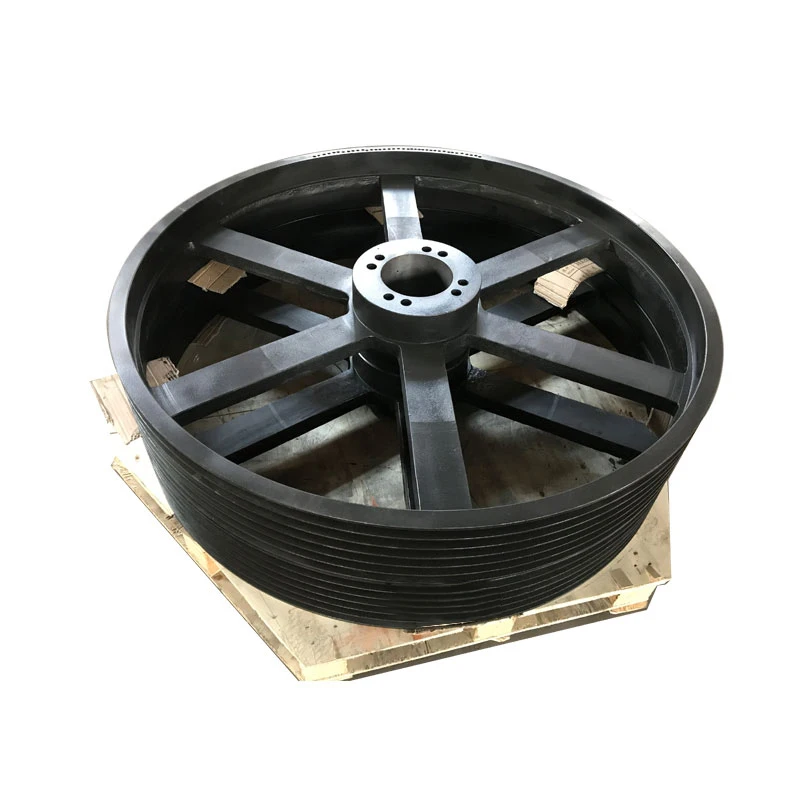 Large Castings Manufacturer OEM Custom Sand Casting Iron Large V Belt Pulley