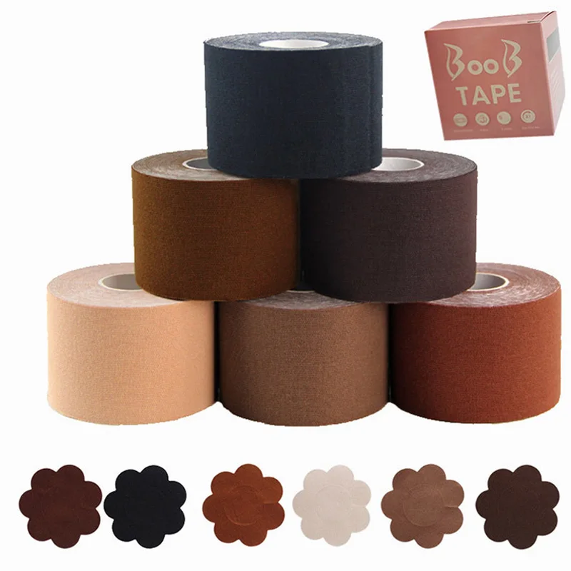 Boob Bandage Tape Support Premium Push Up Stickers Reusable Hot Sale Stretchy Invisible Wholesale Bra Women Plus Size