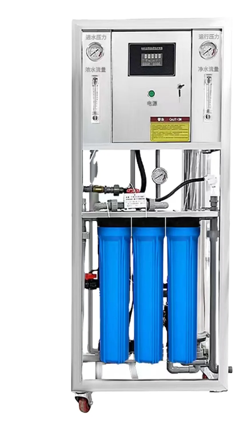Mr 500L Pure Drinking Water Reverse Osmosis Purification Treatment Machine Industrial Ro Water System Plant For Tap Ground Water