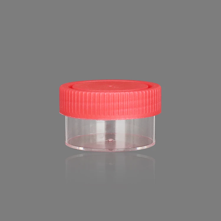 Factory wholesale disposable sputum cup with lid for aseptic sampling and collection of sample specimens