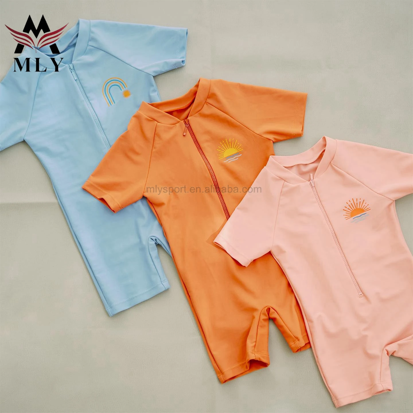 OEM custom printed bikini kids swimwear hot young children swimwear girls bathing suit