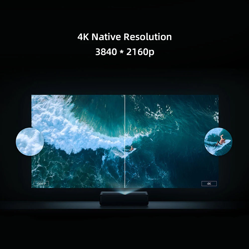 Vivibright 4k laser projector Short Throw proyector Android Wifi Wireless projector