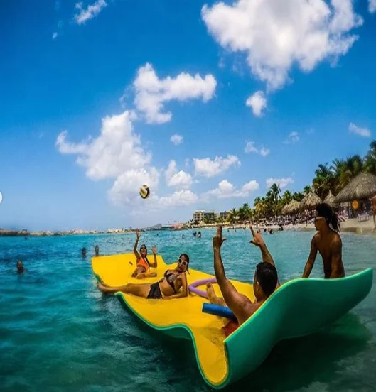 Water Mat XPE foam Material 3 Layer Water Floating Mat