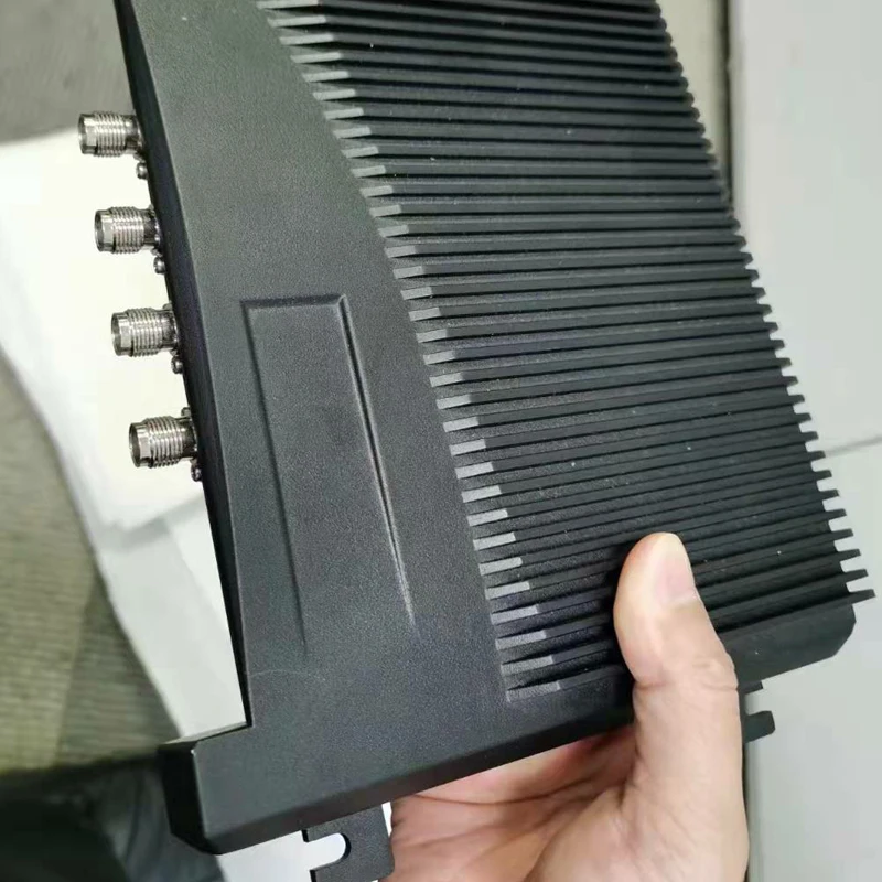 Широкодиапазонный четырехпортовый UHF RFID фиксированный считыватель записи с чипом Impinj