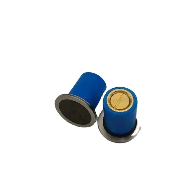 EDM Wire Cut Parts Blue  Housing brass assembly pulley 32x22x35mm