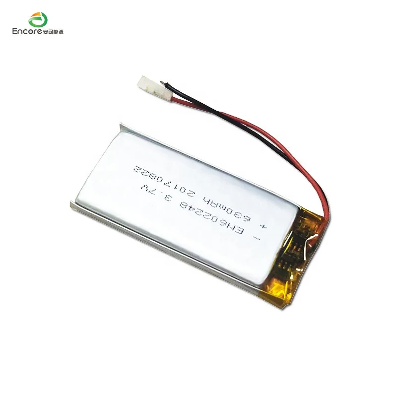 Литиевая батарея 650 mah 3 7 v 600mah