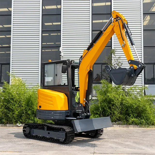 Hydrauliczna Elektryczna Kroczaca Lancuchowa 2t 3 5 T Mini Koparka Z Osprzetem