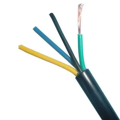 Low Voltage Flame Retardant Multi Copper Core PVC Power Cables RVV Cables 3*2.5mm2
