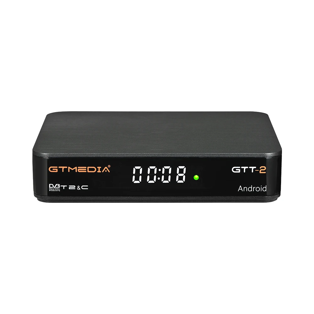 
4K GTmedia GTT2 Wholesale DVB T2 Cable Hybrid smart tv box android 