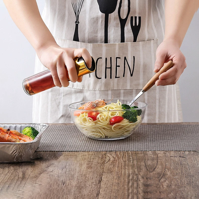 Стеклянный дозатор для масла, многоразовый распылитель соевого соуса, для барбекю