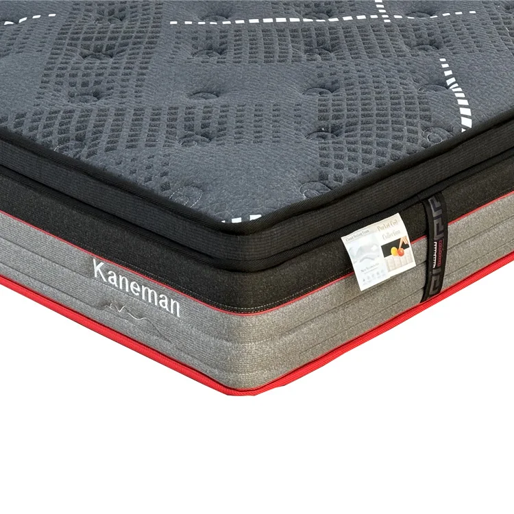 Most popular 30cm 12inch colchon mattresses hotel vacuum roll up queen king size memory foam pocket spring bed mattress in a box