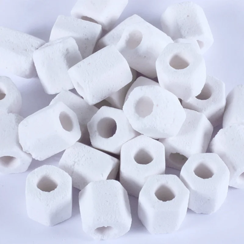 Aquarium Aquaculture Water Filter Media Glass Ceramic Bio Rings