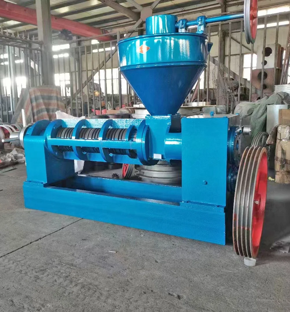 the biggest output oil pressing machine for cotton seed sunflower soybean peanut edible oil making hemp seed oil press machine