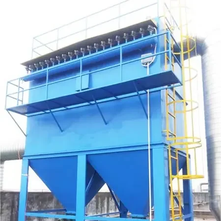 Mixing station cement bag dust collector PPC128-2 * 8 air box pulse dust collector air box bag dust collector