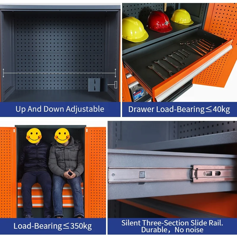 garage series storage combination tools cabinet with black body workbench garage cabinets heavy duty