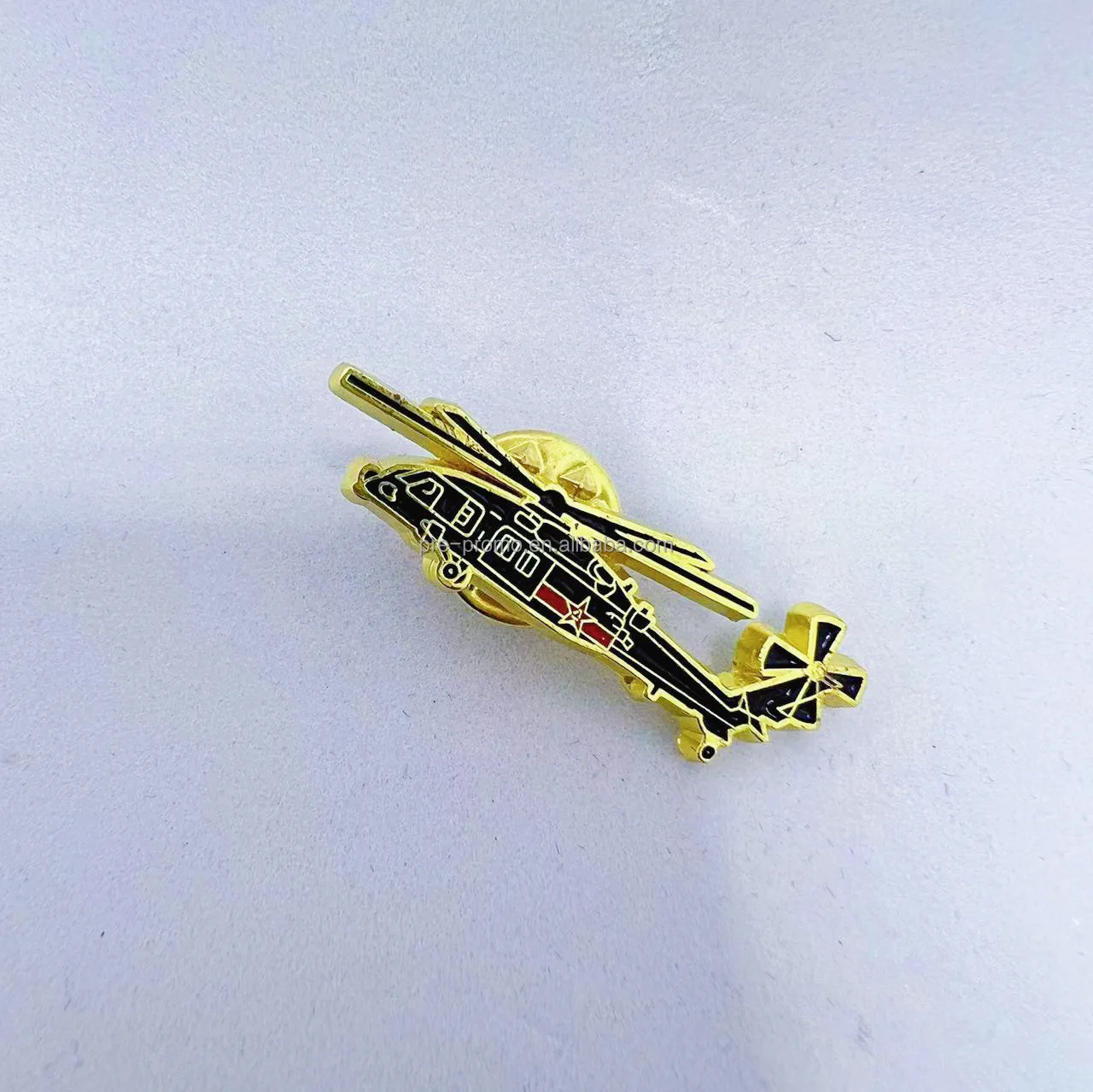 Wholesale Custom Stocked Zinc Alloy Aircraft Pin Metal Airplane Pin Badge
