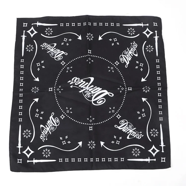
Hot Selling Product Custom Polyester Bandana For Head And Neck Use 