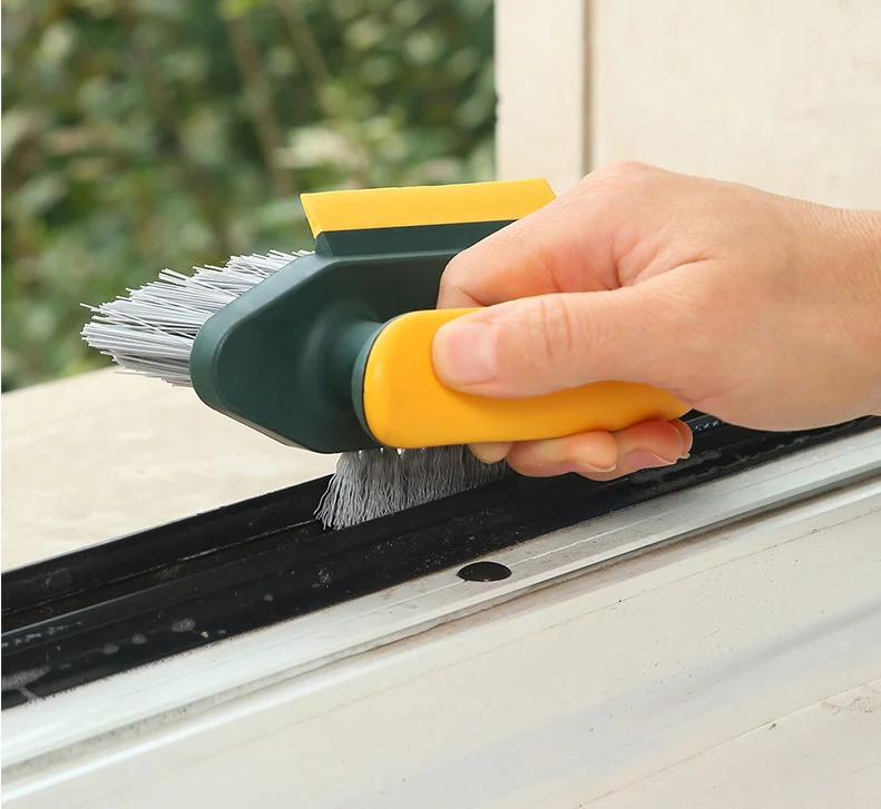 New gap toilet floor brush bathroom corner toilet cleaning brush glass brush cleaner