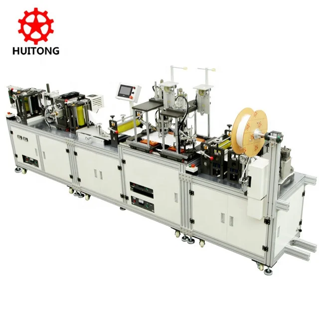 Ultrasonic Fully Automatic High Speed KN95 Folding Mask Making Machine