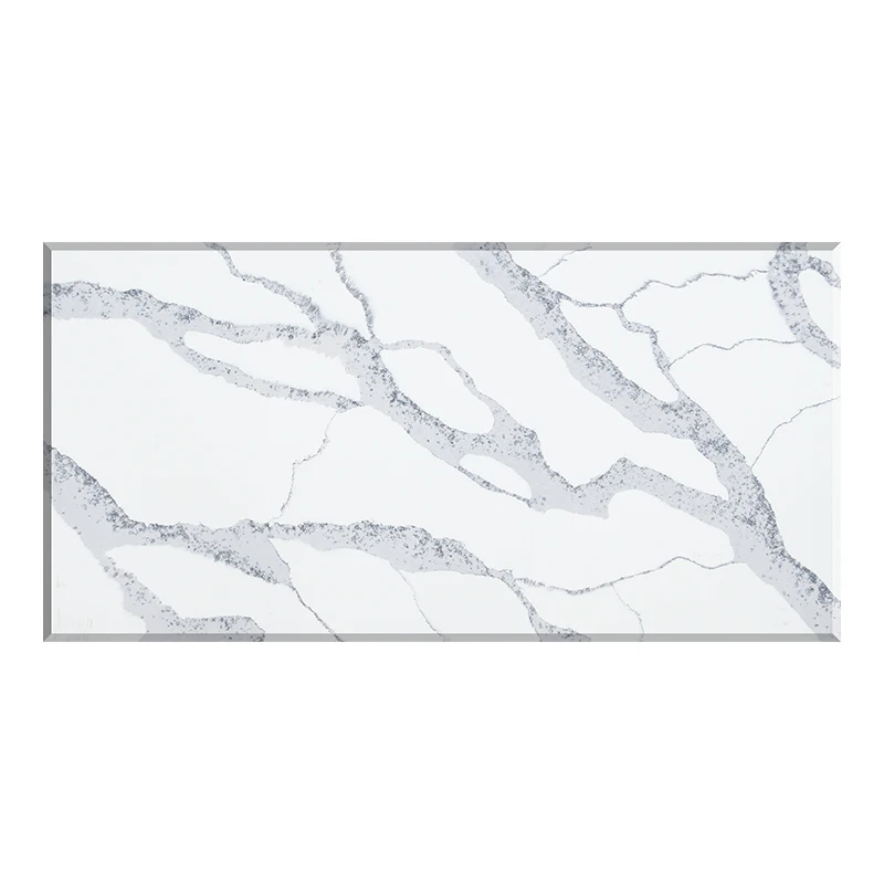 Quintessence Artificial Quartz Stone Calacatta Slab Countertops