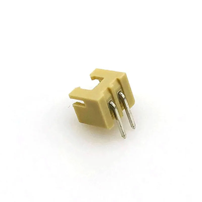 JST 2 pin connector xh2.54mm pitch connector male connectors plug XH-2A curved needle