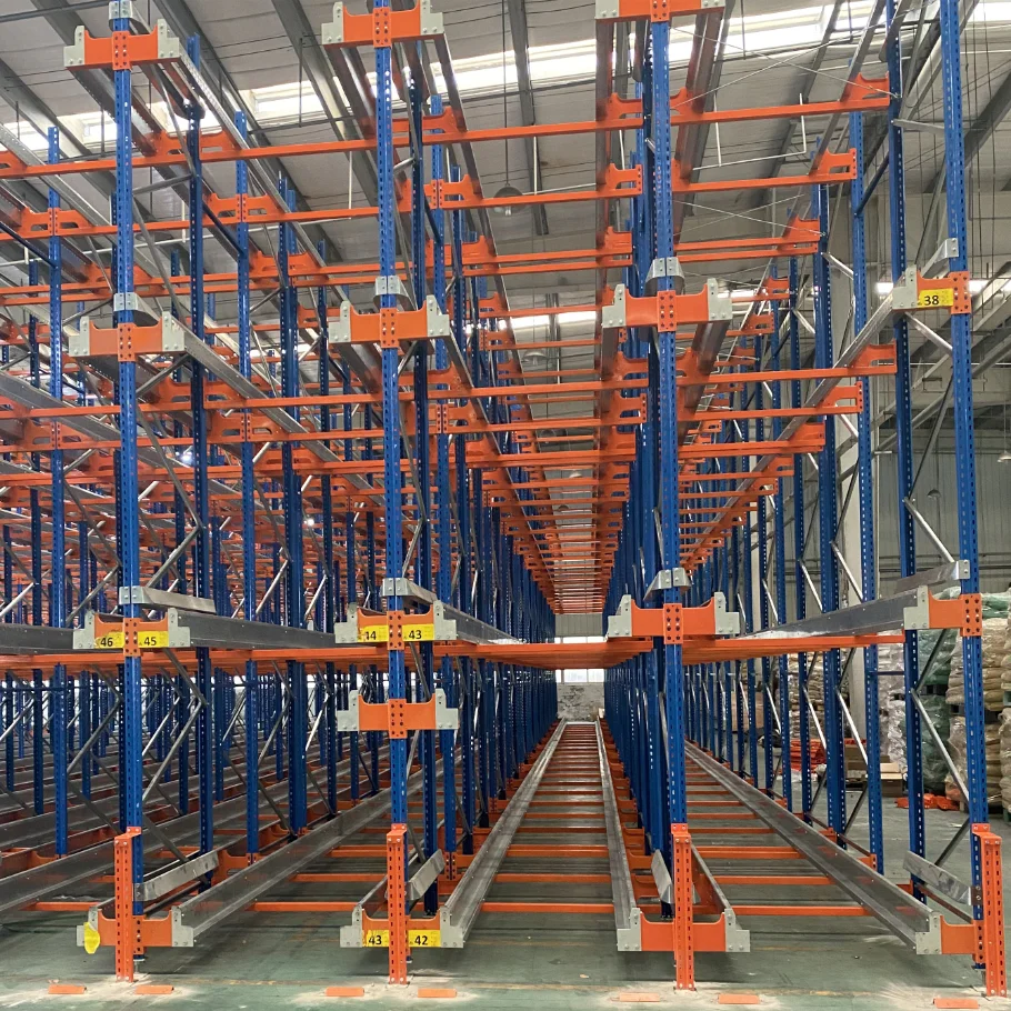 Automated Pallet Customized Warehouse Pallet Runner Radio Shuttle Rack High density warehouse storage radio shuttle racking