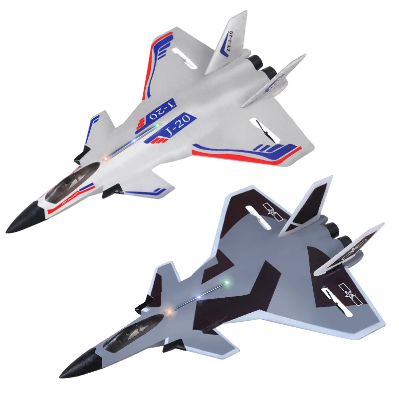 J20 Avion 2.4G Glider Long Distance Radio Durable Warplane EPP Foam Model Fighter Mini Aircraft Airplane Kit Toys Rc Plane