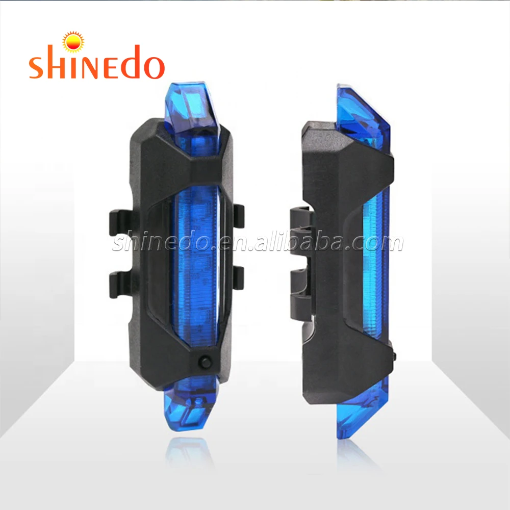  Hot Selling Ip65 Waterproof Usb Rechargeable Bike Rear Light Bright Bicycle