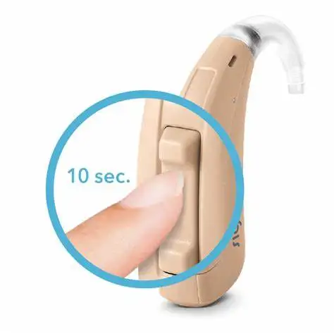 Siemens Signia  6 channels Digital BTE Hearing Aid Fast FUN P Digital Powerful for Moderate to Severe hearing loss