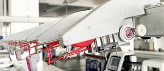 China OEM factory new model dual system 14G 60 inch computerized automatic collar cuff rib scarf jacquard flat knitting machine