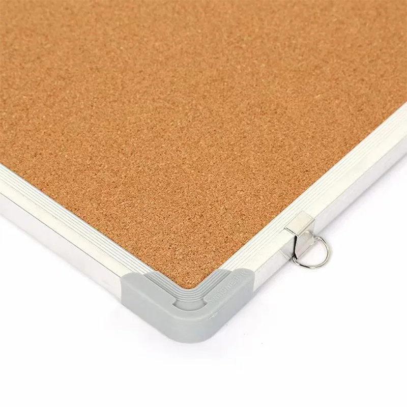 VCW Standard 30*40 Combination Wooden Frame Notice Push Pin Board Cork Bulletin Board For Office Home School Message