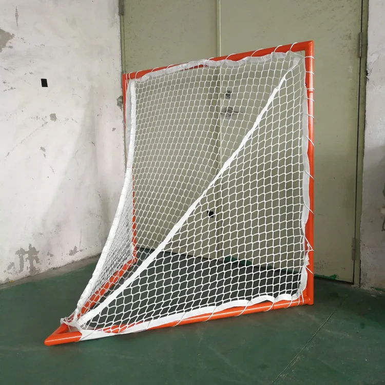 High Strength Stock Available 4*4*5Ft Small Size High Impact Nylon Hockey Netting Lacrosse Goal