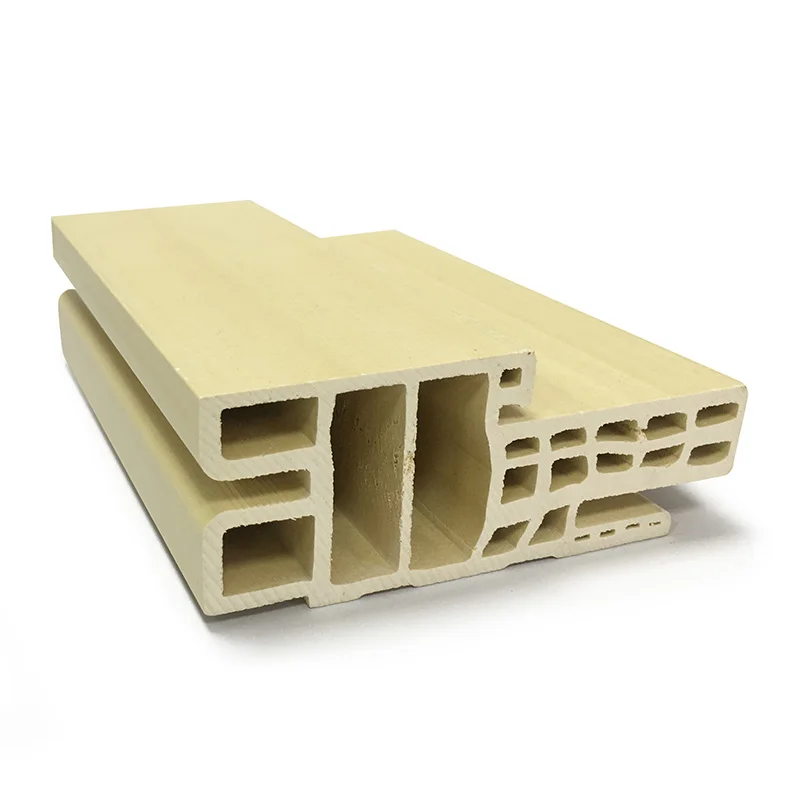 waterproof door frame E type wpc door frame for Israel