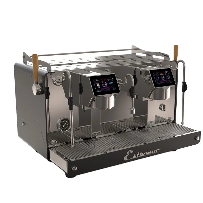 New Arrival Three Boilers E61 Brewing Head Electric Control Commercial Espresso Machine