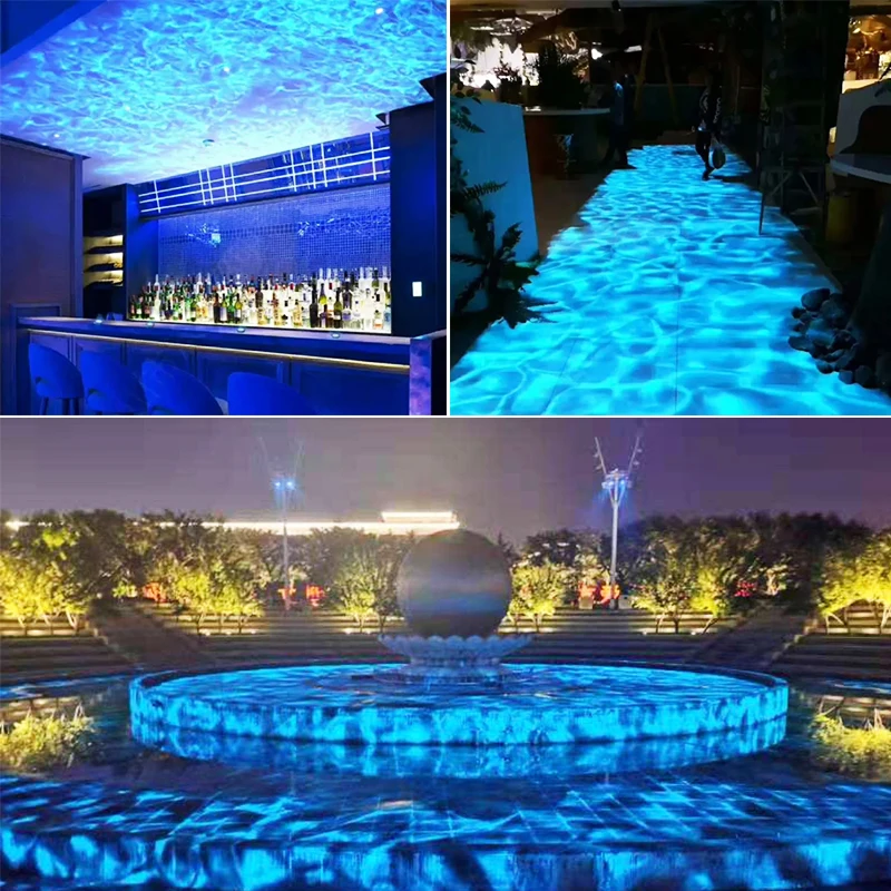 Waterproof IP66 Water Wave Effect Projector Light Night Club Outdoor 300w LED Water Wave Effect Light Disco DJ Light