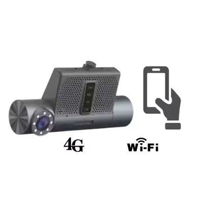 Richmor 4G Dashcam Night Vision 1080p GPS Car Video Recorder Mini Cheap 4G MDVR Dash cam