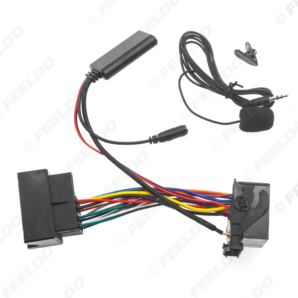Автомобильный Bluetooth модуль AUX-in аудио MP3 музыкальный адаптер 16Pin стерео провод для BMW X5 X3 Z4 E83 E85 E86
