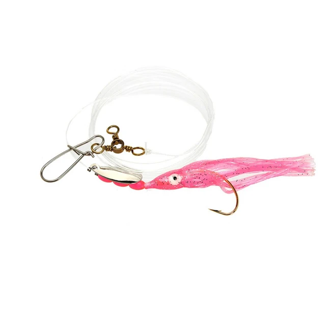 BST 1/0 Fluke Rig 1/0Wide Gap Sp&Mt Chartreuse