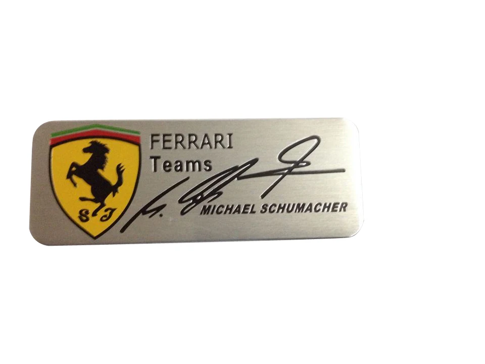 Factory price equipment metal tag nameplate