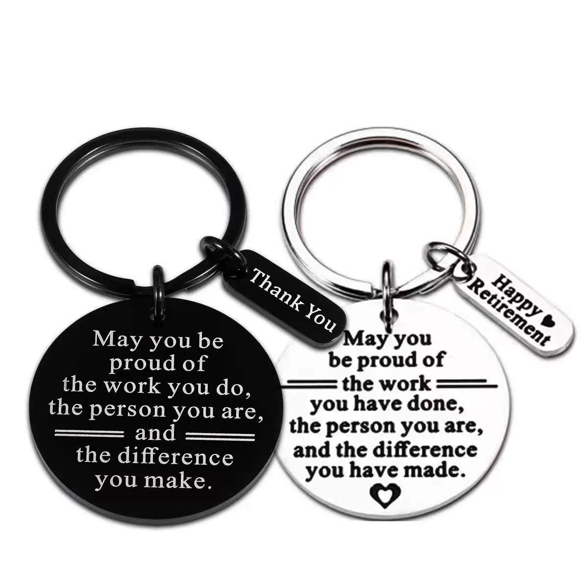 Inspirational Keychain Metal Key chain Always Remember You Are Braver Than You Believe stronger smarter Inspiration Gift Keyring